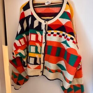 Callahan Geometric Patterned Sweater